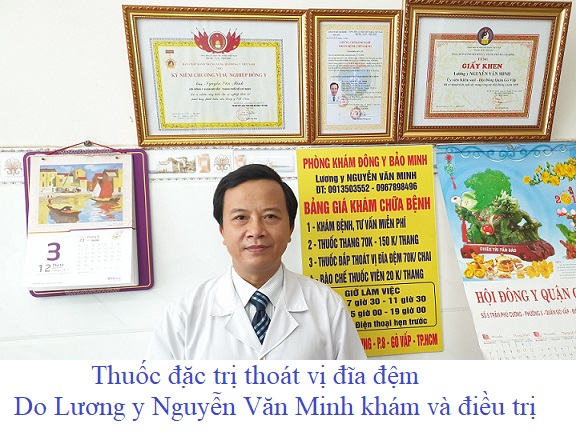 Lương y Nguyễn Văn Minh chữa thoát vị đĩa đệm